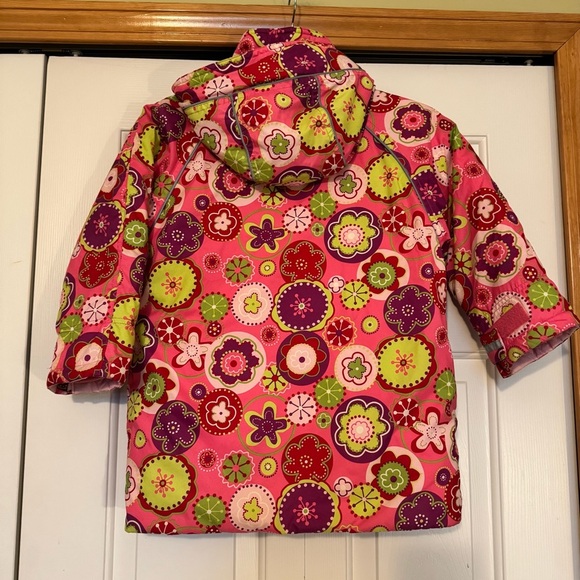 Hanna Andersson Pink Floral Winter Jacket - Picture 4 of 9